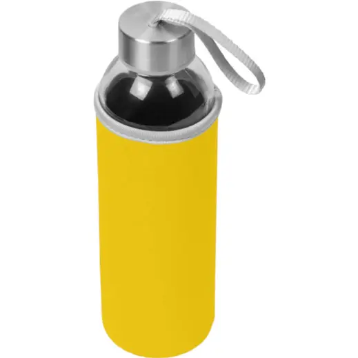 Kooshty Neo Glass Water Bottle Yellow Unbranded